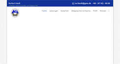 Desktop Screenshot of gutachter-hardt.de